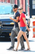 PHOEBE TONKIN and Paul Wesley Out and About in New York 07/07/2016