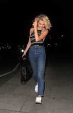 PIXIE LOTT Leaves Haymarket Theatre in London 07/04/2016