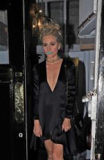 PIXIE LOTT Leaves Haymarket Theatre in London 07/14/2016