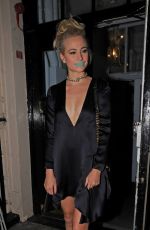 PIXIE LOTT Leaves Haymarket Theatre in London 07/14/2016