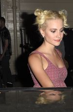 PIXIE LOTT Leaves Haymarket Theatre in London 07/19/2016