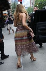 Pregnant BLAKE LIVELY Out and About in New York 07/13/2016