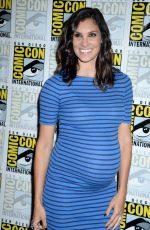 Pregnant DANIELA RUAH at CBS Television Studios Press Line at Comic-con in San Diego 07/21/2016