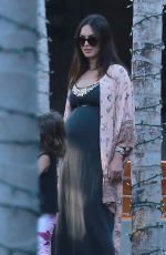 Pregnant MEGAN FOX Out and About in Beverly Hills07/08/2016