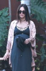 Pregnant MEGAN FOX Out and About in Beverly Hills07/08/2016