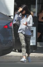 Pregnant MILAMKUNIS Out in Studio City 07/12/2016
