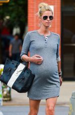 Pregnant NICKY HILTON Out and About in New York 06/30/2016
