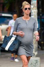 Pregnant NICKY HILTON Out and About in New York 06/30/2016