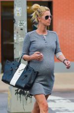 Pregnant NICKY HILTON Out and About in New York 06/30/2016