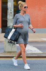 Pregnant NICKY HILTON Out and About in New York 06/30/2016