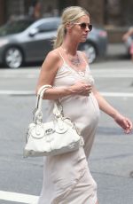 Pregnant NICKY HILTON Out and About in New York 07/07/2016