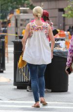 Pregnant NICKY HILTON Out in New York 06/29/2016