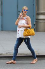 Pregnant NICKY HILTON Out in New York 06/29/2016