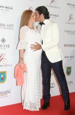 Pregnant OLIVIA DE BORBON at Global Gift Gala 2016 at Gran Melia Don Pepe Resort in Marbella 07/17/2016