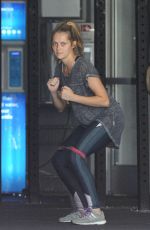 Pregnant TERESA PALMER Working Out in Los Angeles 07/27/2016