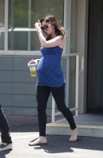 Pregnat MEGAN FOX Out and About in Studio City 07/01/2016