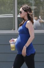 Pregnat MEGAN FOX Out and About in Studio City 07/01/2016
