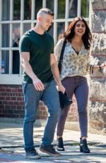 PRIYANKA CHOPRA on the Set of 