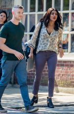 PRIYANKA CHOPRA on the Set of 