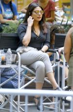 PRIYANKA CHOPRA on the Set of 