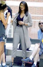 PRIYANKA CHOPRA on the Set of 