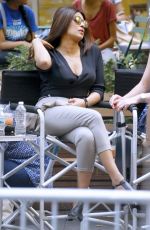 PRIYANKA CHOPRA on the Set of 