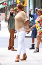 QUEEN LATIFAH Out and About in New York 07/06/2016