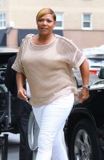 QUEEN LATIFAH Out and About in New York 07/06/2016