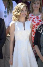 QUEEN LETIZIA OF SPAIN at Awards Fedepe at Parque Del Retiro in Madrid 07/26/2016