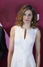 QUEEN LETIZIA OF SPAIN at Awards Fedepe at Parque Del Retiro in Madrid 07/26/2016