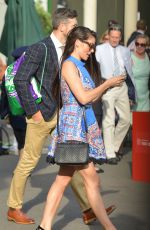 RACHAEL CORDINGLEY Out in Wimbledon 07/02/2016