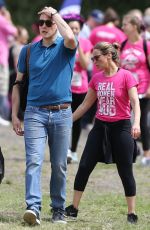 RACHEL STEVENS at A Race For Life Charity Event on Hamptead Heath in London 07/09/2016