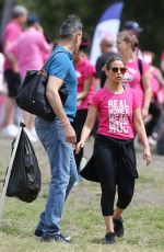 RACHEL STEVENS at A Race For Life Charity Event on Hamptead Heath in London 07/09/2016