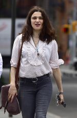 RACHEL WEISZ Out in New York 07/04/2016