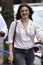 RACHEL WEISZ Out in New York 07/04/2016
