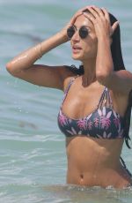 RACQUEL NATASHA at a Beach in Miami 07/17/2016