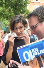 REBECCA HALL Leaves BBC Radio 2 in London 07/16/2016