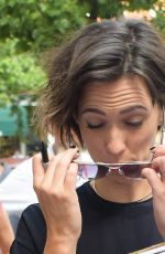REBECCA HALL Leaves BBC Radio 2 in London 07/16/2016