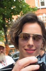 REBECCA HALL Leaves BBC Radio 2 in London 07/16/2016