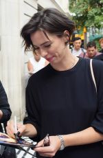 REBECCA HALL Leaves BBC Radio 2 in London 07/16/2016