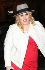REBEL WILSON Leaves Phoenix Theatre in London 06/29/2016