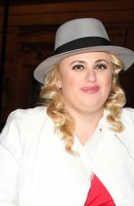 REBEL WILSON Leaves Phoenix Theatre in London 06/29/2016
