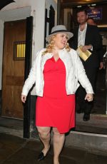 REBEL WILSON Leaves Phoenix Theatre in London 06/29/2016