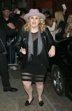 REBEL WILSON Leaves Phoenix Theatre in London 07/05/2016