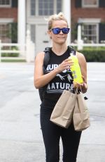 REESE WITHERSPOON After a Workout in Los Angeles 07/07/2016