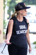 REESE WITHERSPOON After Her Morning Workout in Brentwood  07/16/2016