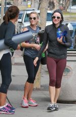 REESE WITHERSPOON and NAOMI WATTS Leaves a Yoga Class in Los Angeles 07/12/2016