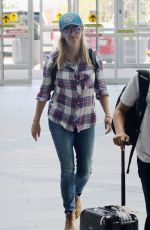 REESE WITHERSPOON Arrives at Airport in Vancouver 07/21/2016