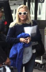REESE WITHERSPOON at Airport in Vancouver 07/17/2016
