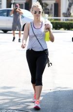 REESE WITHERSPOON in Leggings Out in Los Angeles 07/29/2016
